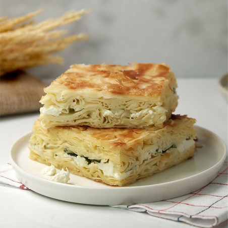 Su Börek mit Käse und Frischegeschmack in wenigen Minuten servierfähig